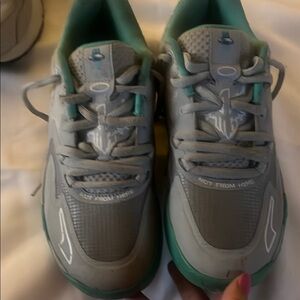 Puma Athletic Shoes - Gray and Teal